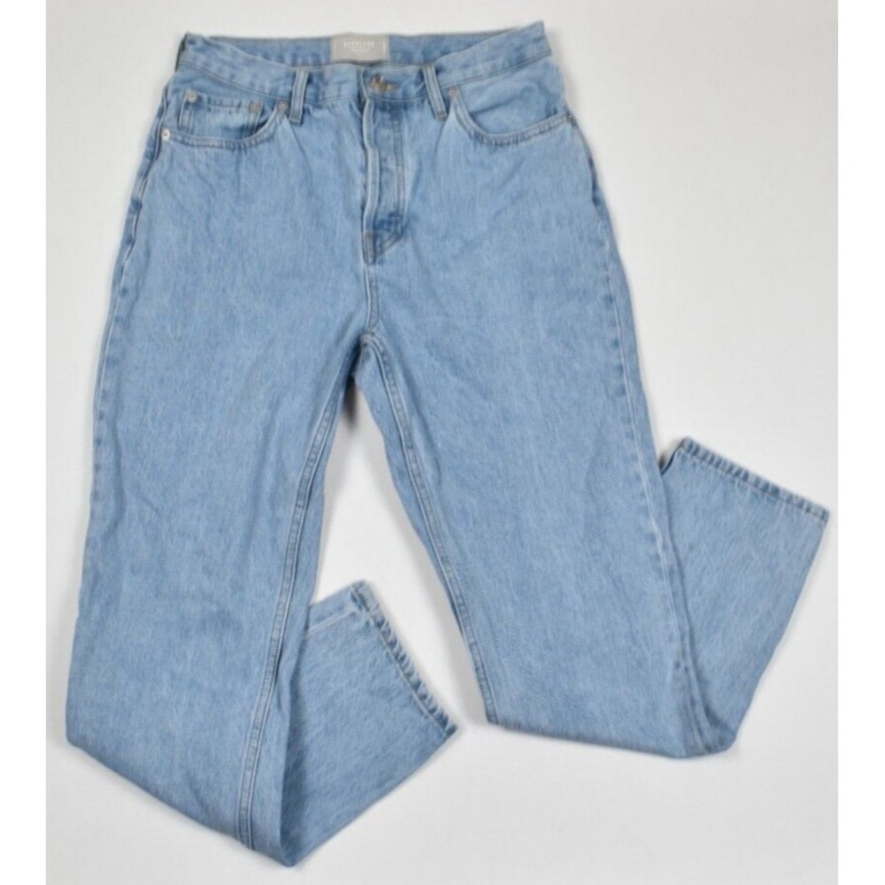 Everlane 90s Cheeky Jean Light Wash High Rise Button Fly Size 28